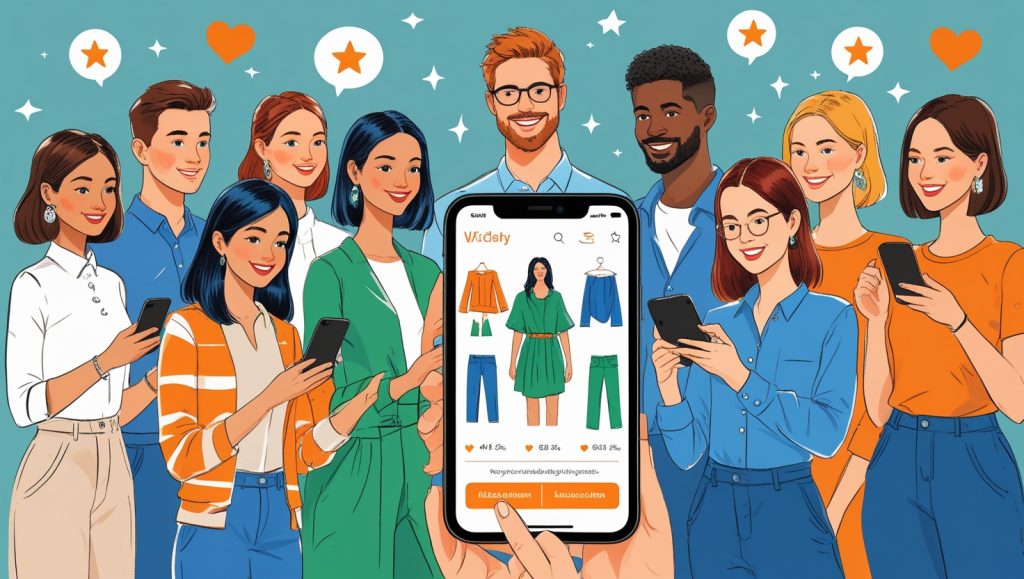 AI applications for online shops showing personalized shopping apps customizing products for customers to explode sales