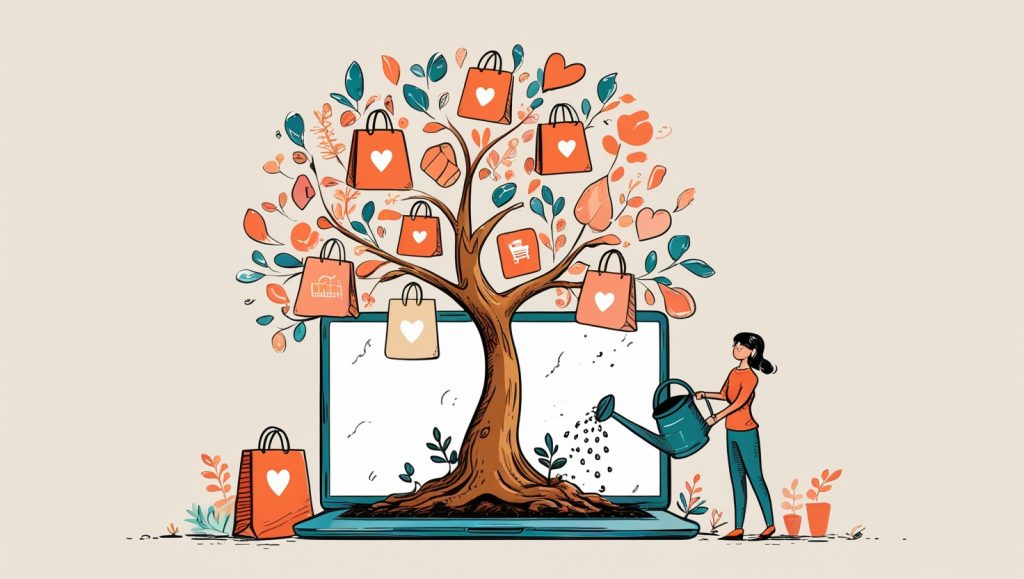 Online shop growth using free AI tools for e-commerce success