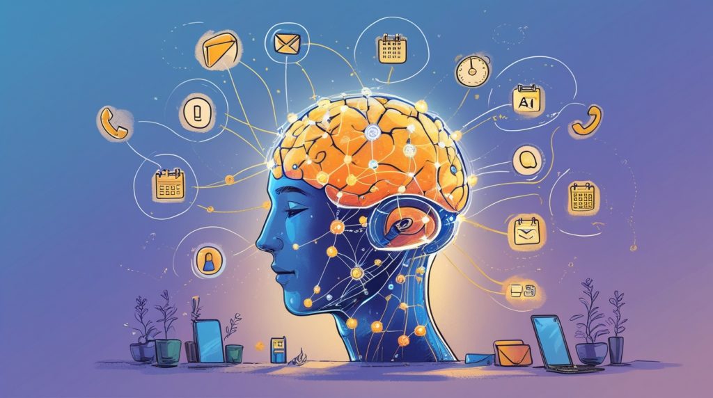 AI brain powering 1bee AI SDR Platform for B2B sales automation.
