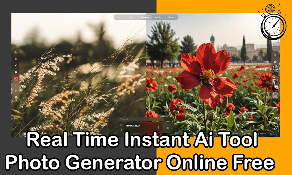 Real time instant ai tool photo generator online free